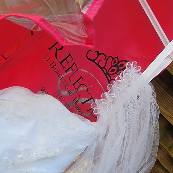 Strapless Lace Ballgown with POCKETS!!! - Picture 8 of 10